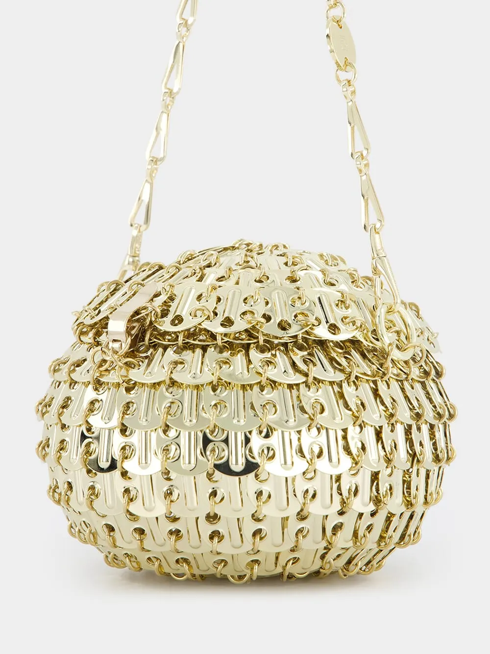 1969 Ball Chainmail Gold Clutch Bag