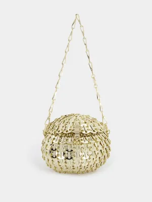 1969 Ball Chainmail Gold Clutch Bag