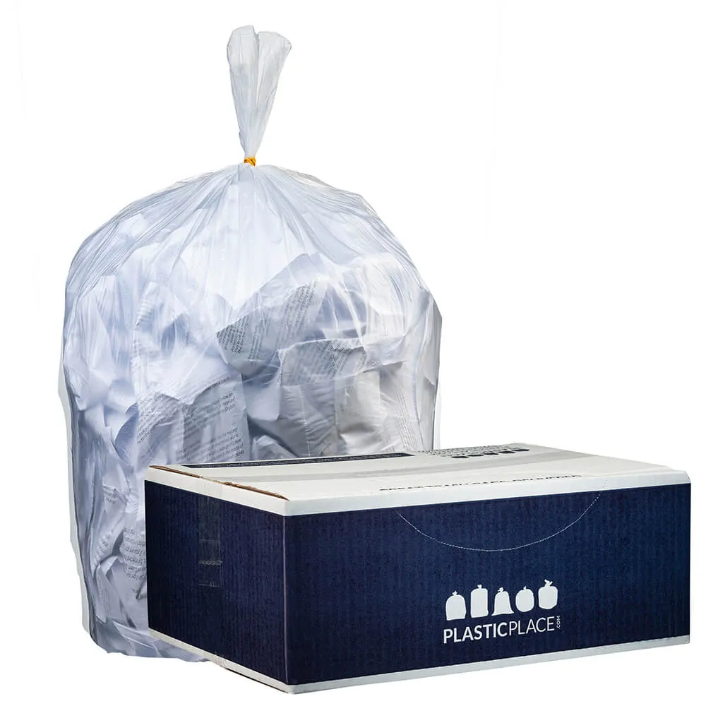 56 Gallon Glutton High Density Bags - 16 Micron - 150/Case