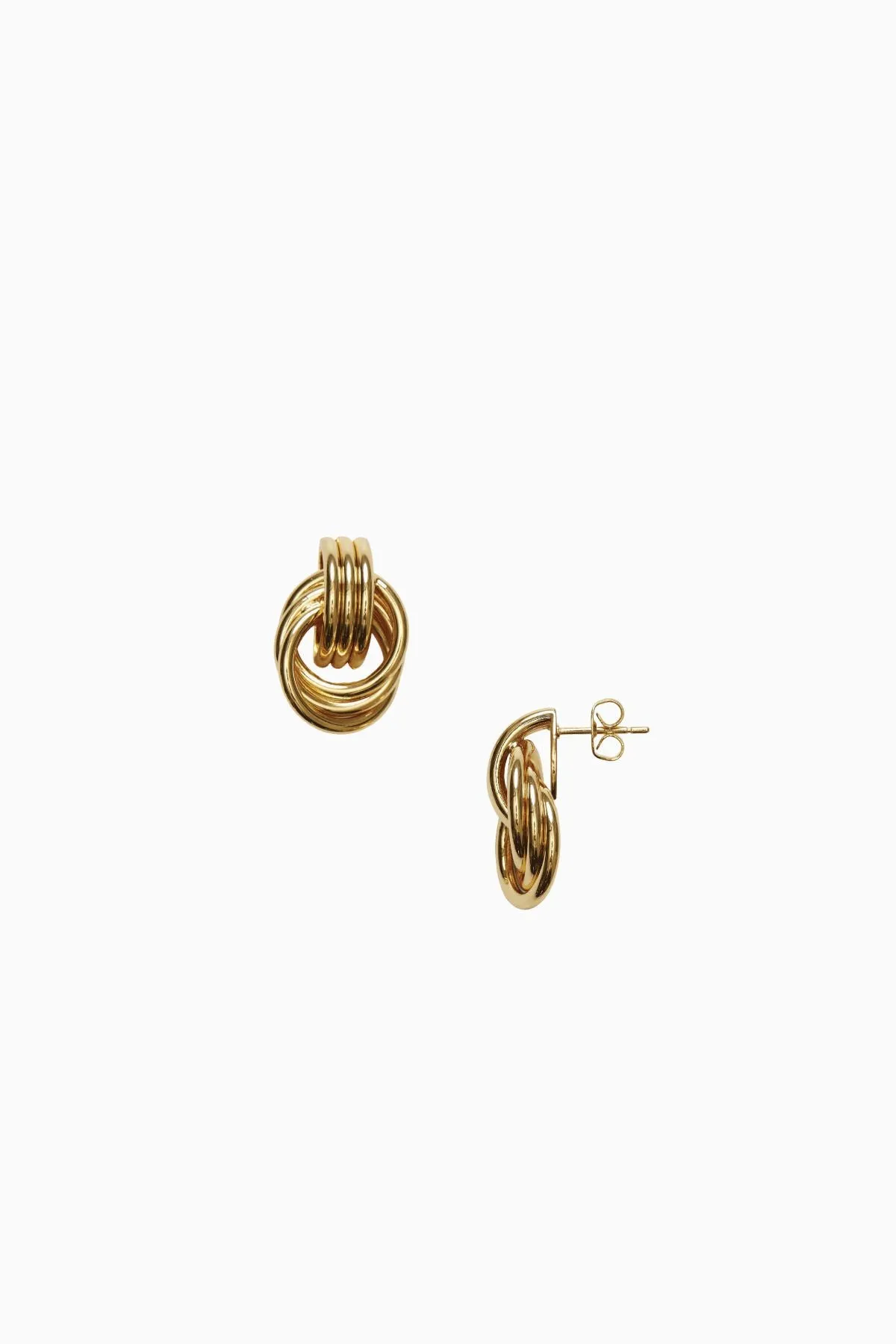 Anni Lu Triplet Earring - Gold