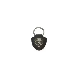 Automobili Lamborghini Black Metal Men Keychain