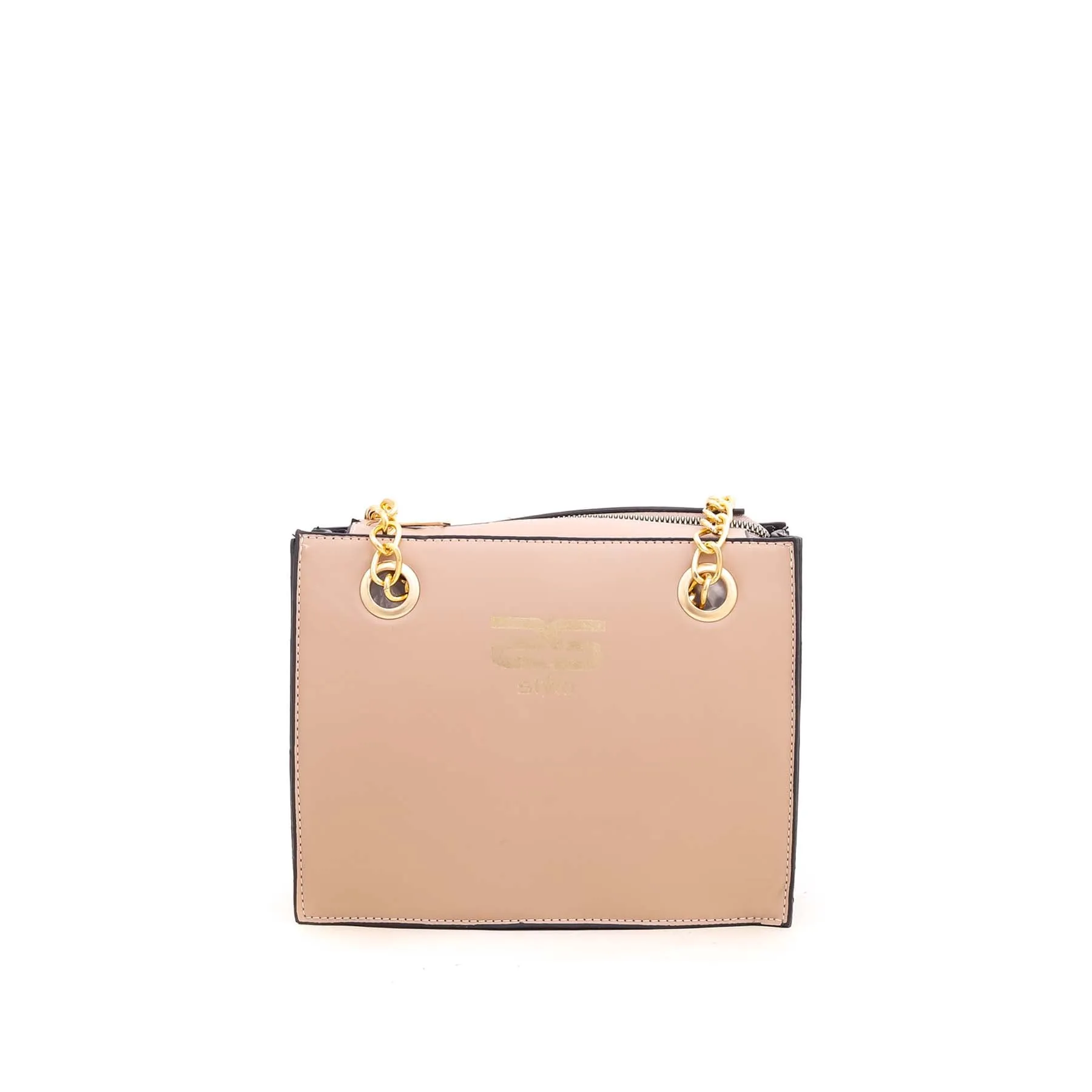 Beige Formal Shoulder Bag P55315