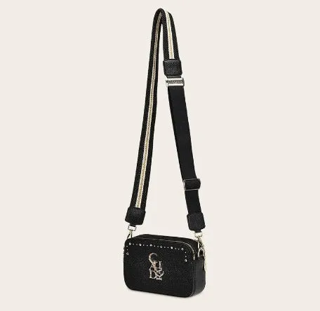 BOD0GMA - Cuadra black fashion stingray bag for women