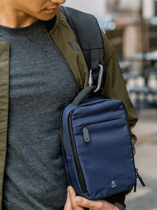 Bold Mimic: Multi-Carry Sling/Backpack in Forest Green Color