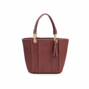 Brown Formal Shoulder Bags P56121