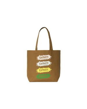 Canvas Graphic Tote - BAM Print / Hamilton Brown