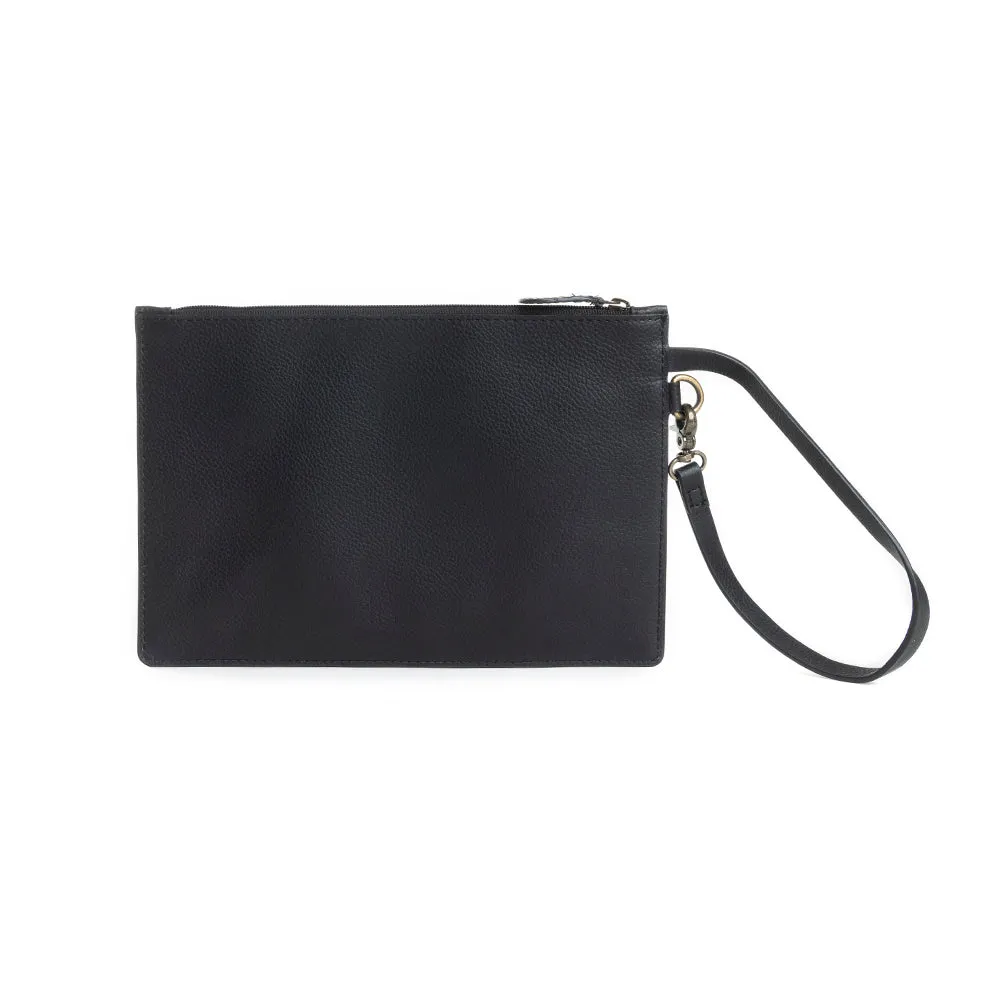 Canyon Colours Clutch Pouch in Ebony