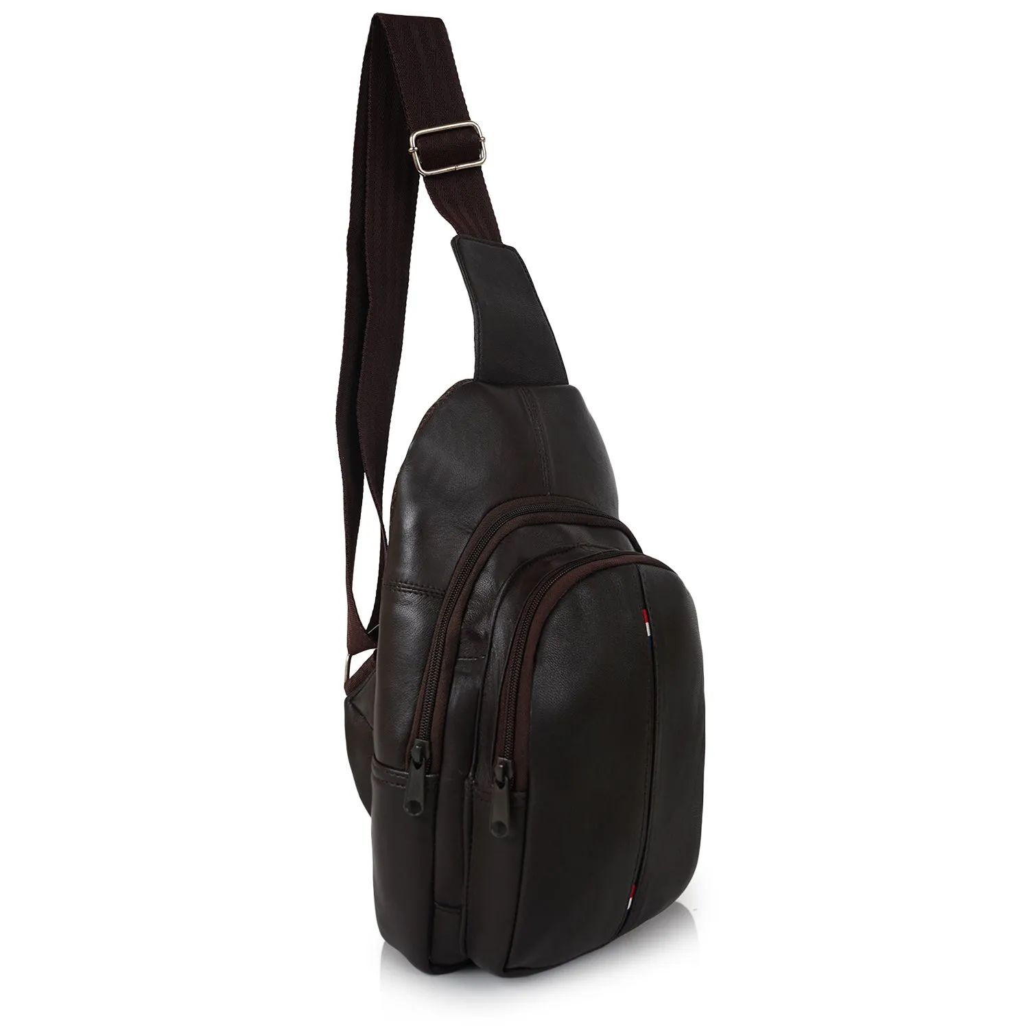 CIMONI Unisex Leather Crossbody Backpack on Sale with Warrenty