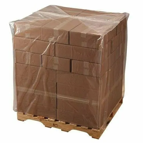 Clear Pallet Bags on a Roll 32 x 28 x 60 x 2 mil