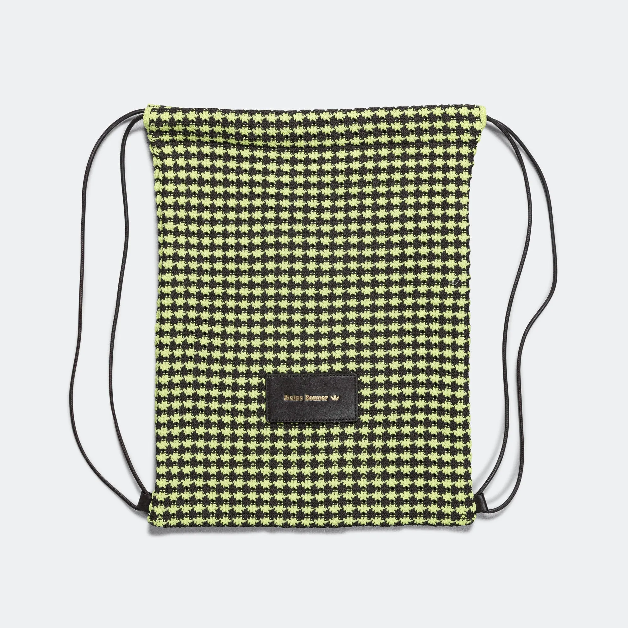 Crochet Gym Bag x Wales Bonner - Frozen Yellow/Night Brown