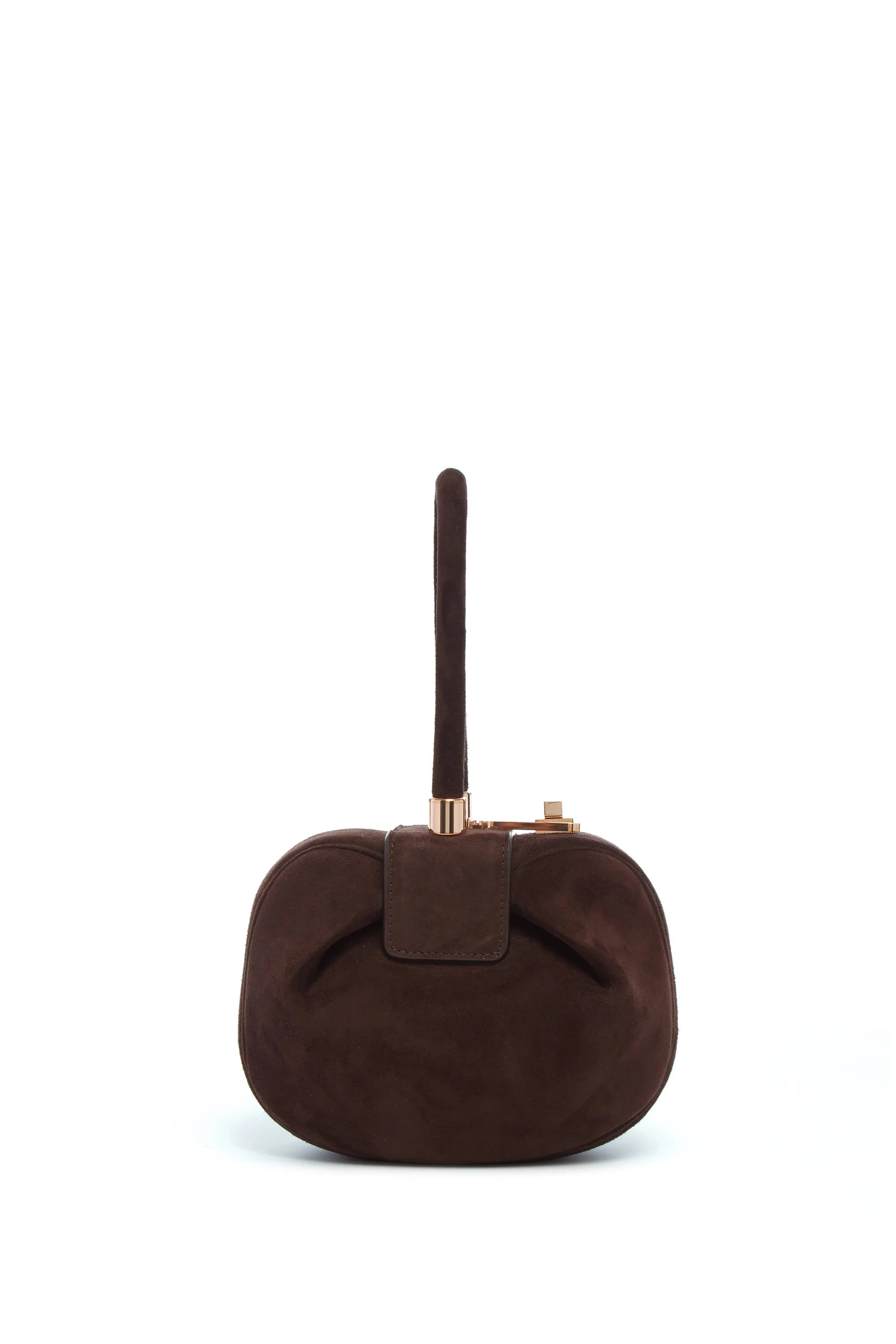 Demi Bag in Chocolate Suede