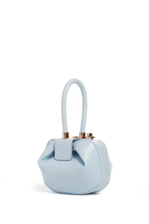 Demi Bag in Light Blue Snakeskin