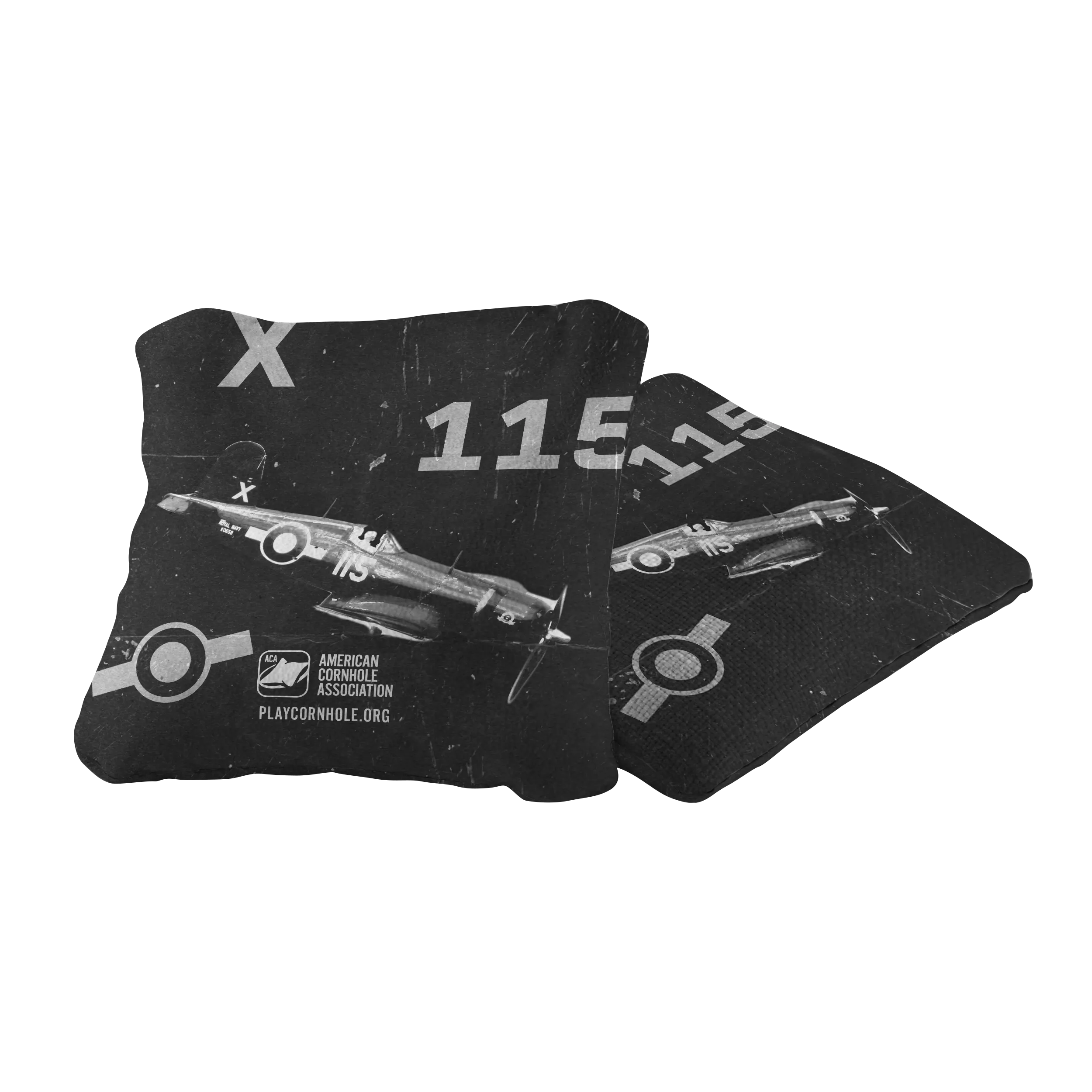 Distressed Bomber 115 Synergy Pro Cornhole Bags