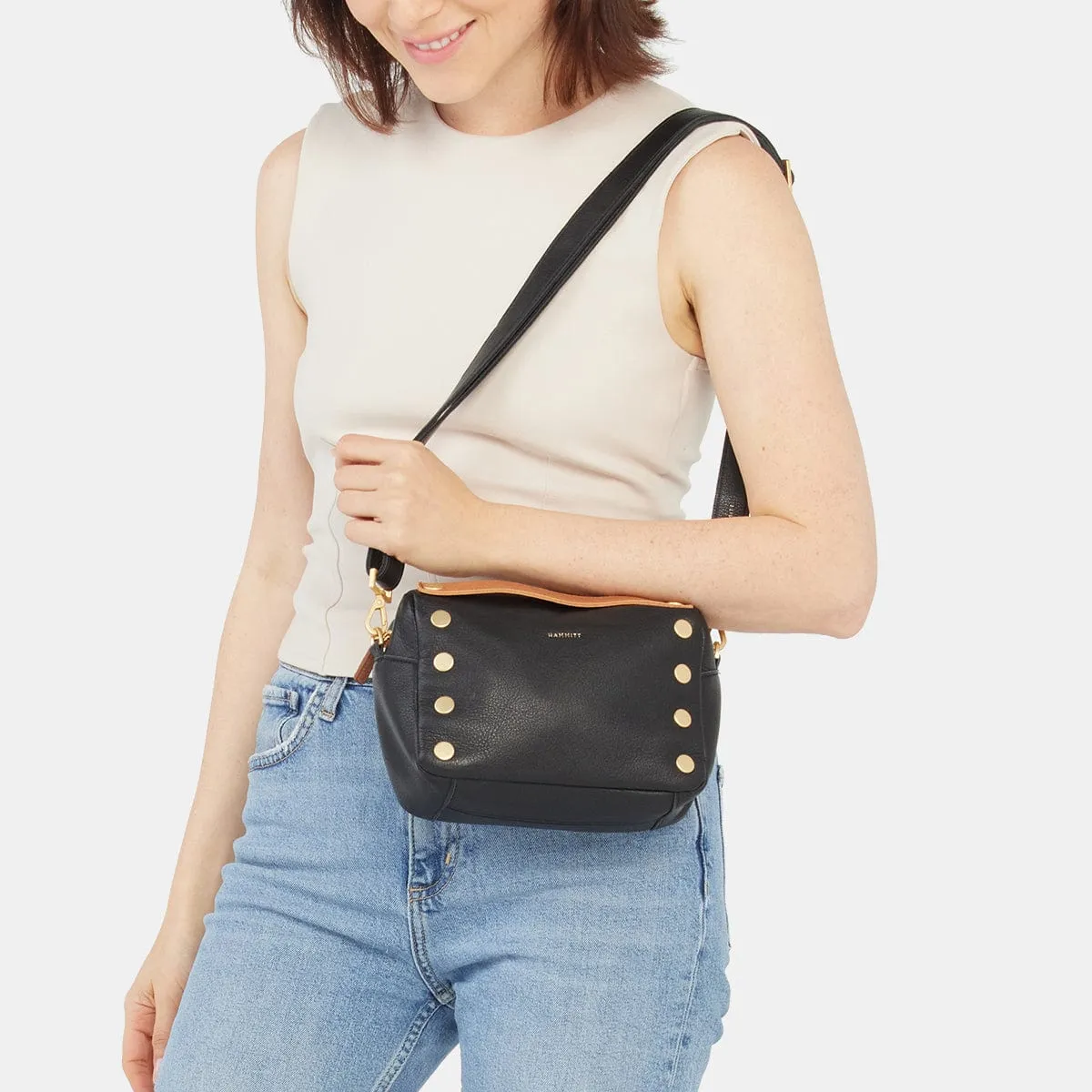 EVAN CROSSBODY SML - North End/Brushed Gold