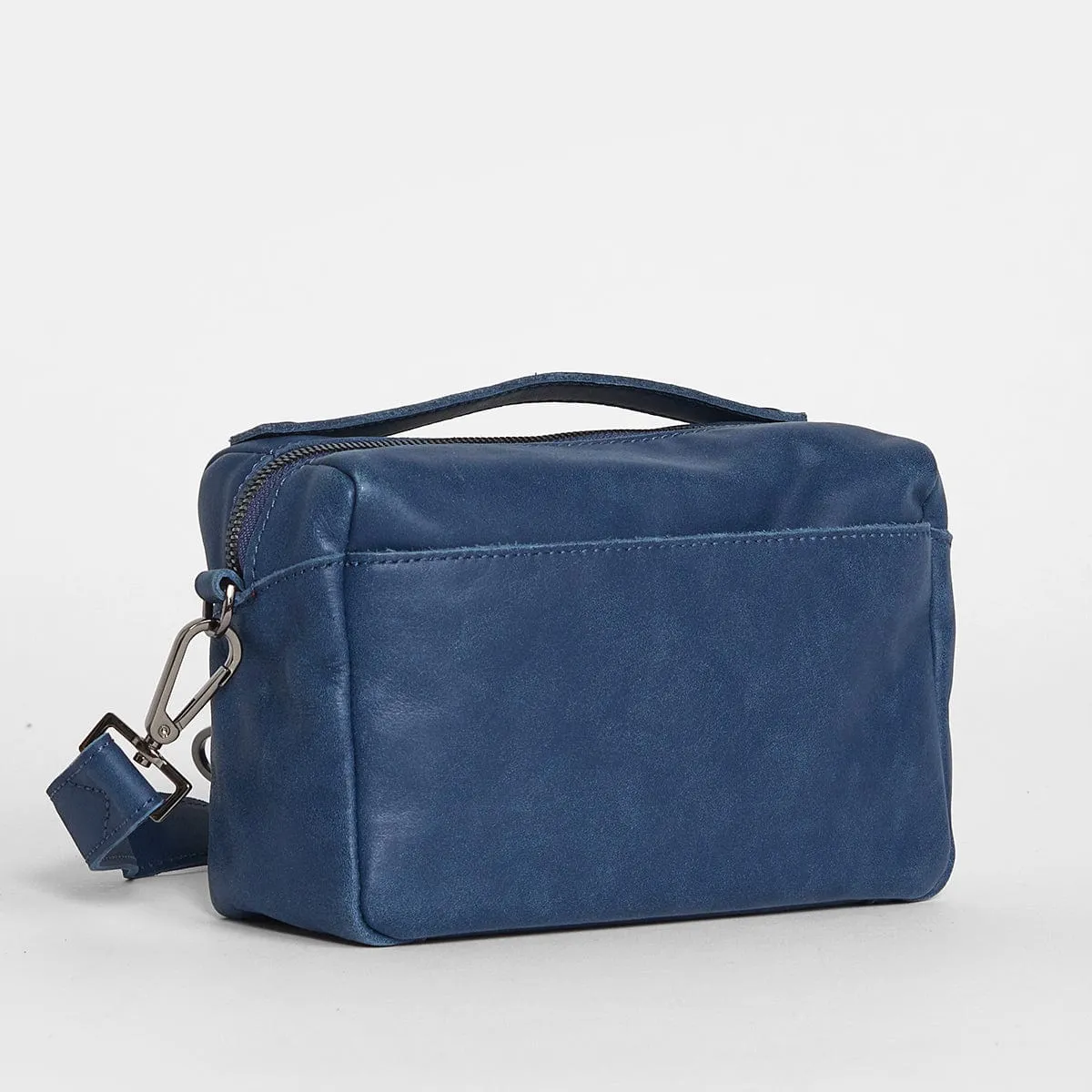 EVAN CROSSBODY SML - Vintage Navy/Gunmetal