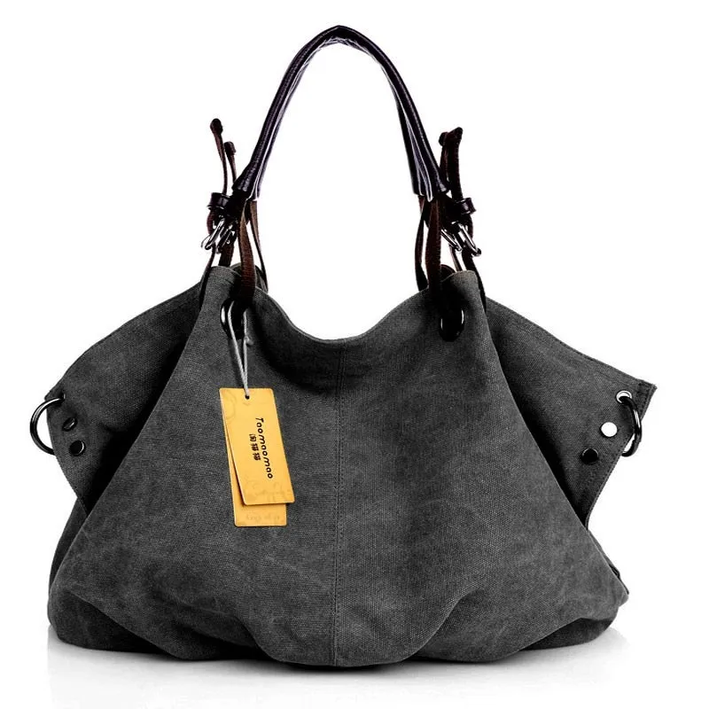 Fashion Casual Women's Large Capacity Canvas Messenger Bags