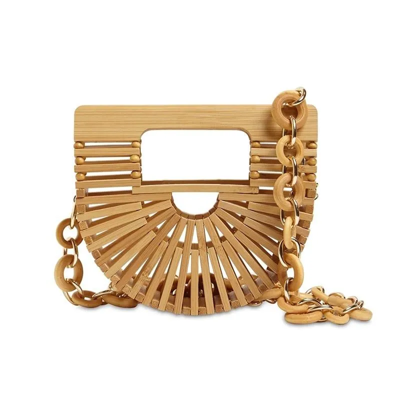 Fashionable High Quality Women's Fashion Bamboo Handbags