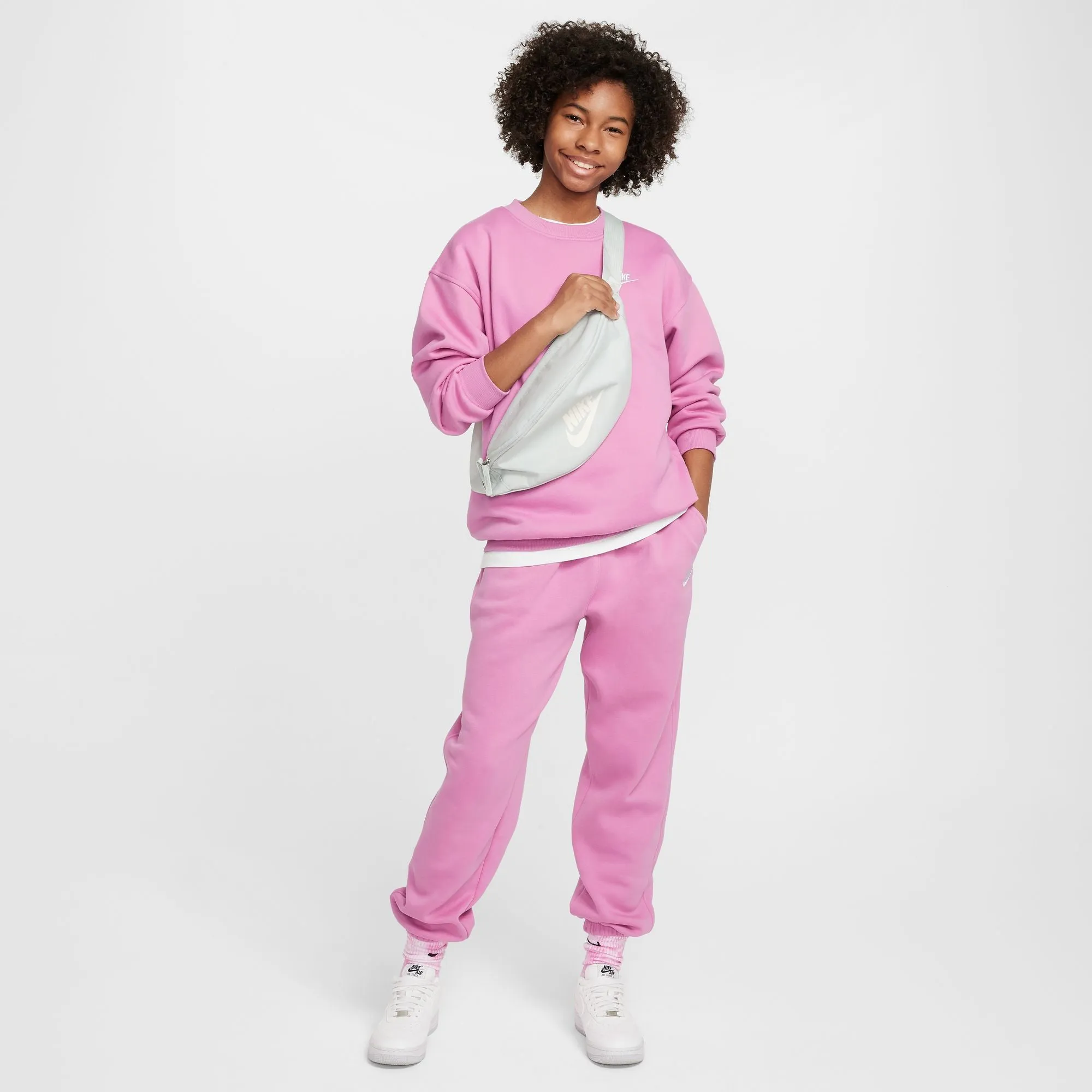 Girls' Nike Youth Club Fleece Pants