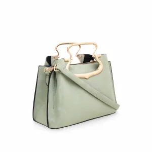 Green Formal Hand Bag P55527