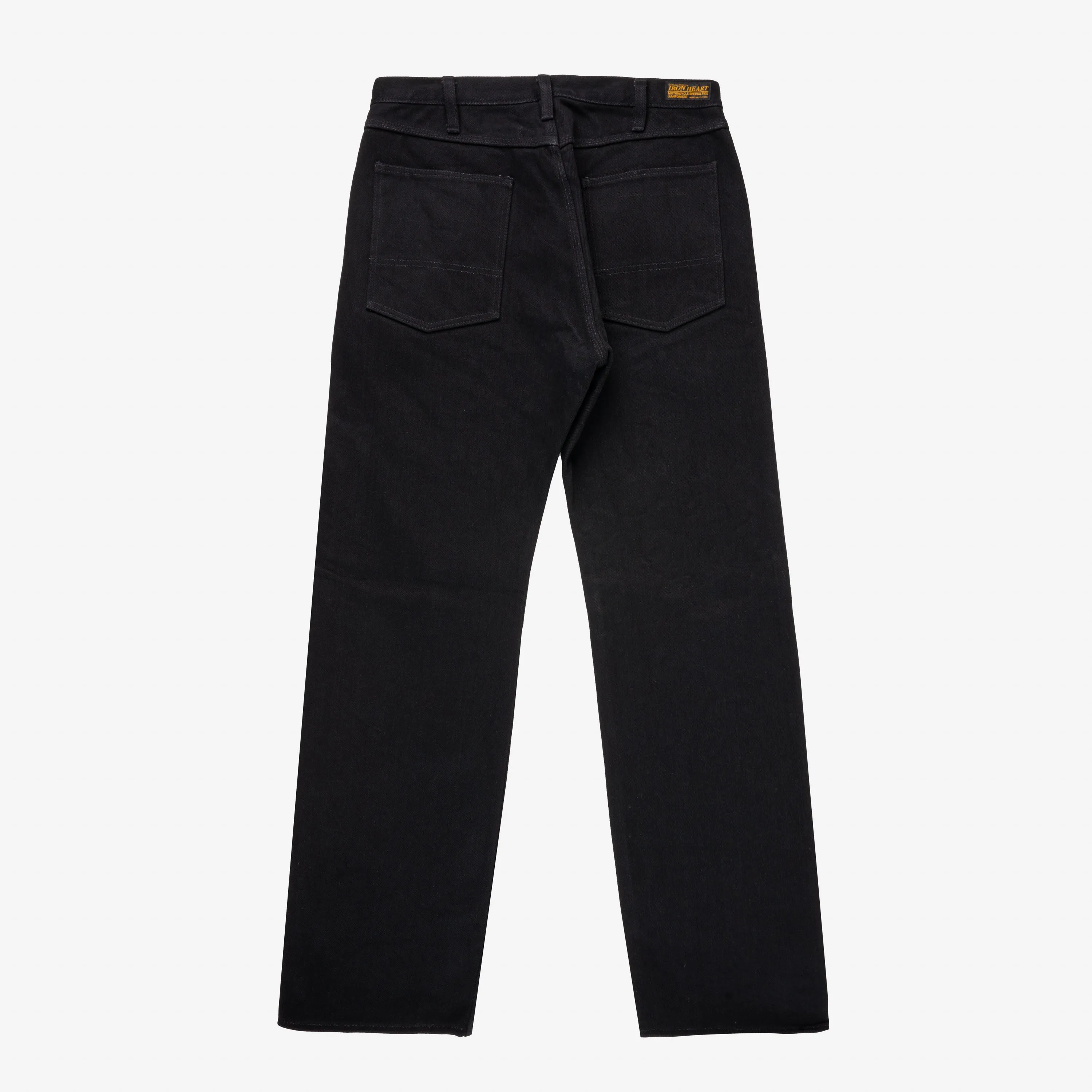 Iron Heart IH-829-BLK 21oz Serge Work Pants - Black