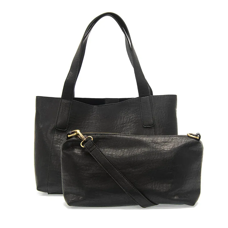 Joy Susan Lottie Medium Handbag Black