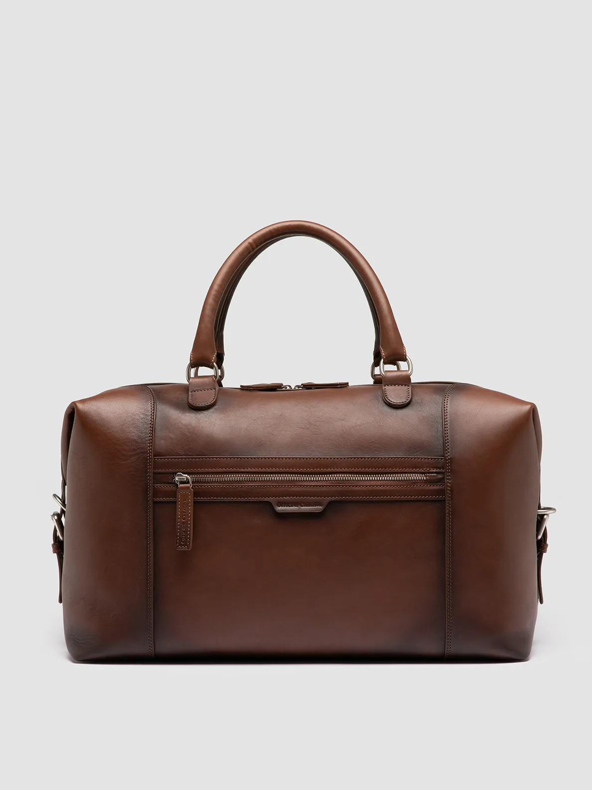 JULES 002 Bruno - Brown Leather Weekender