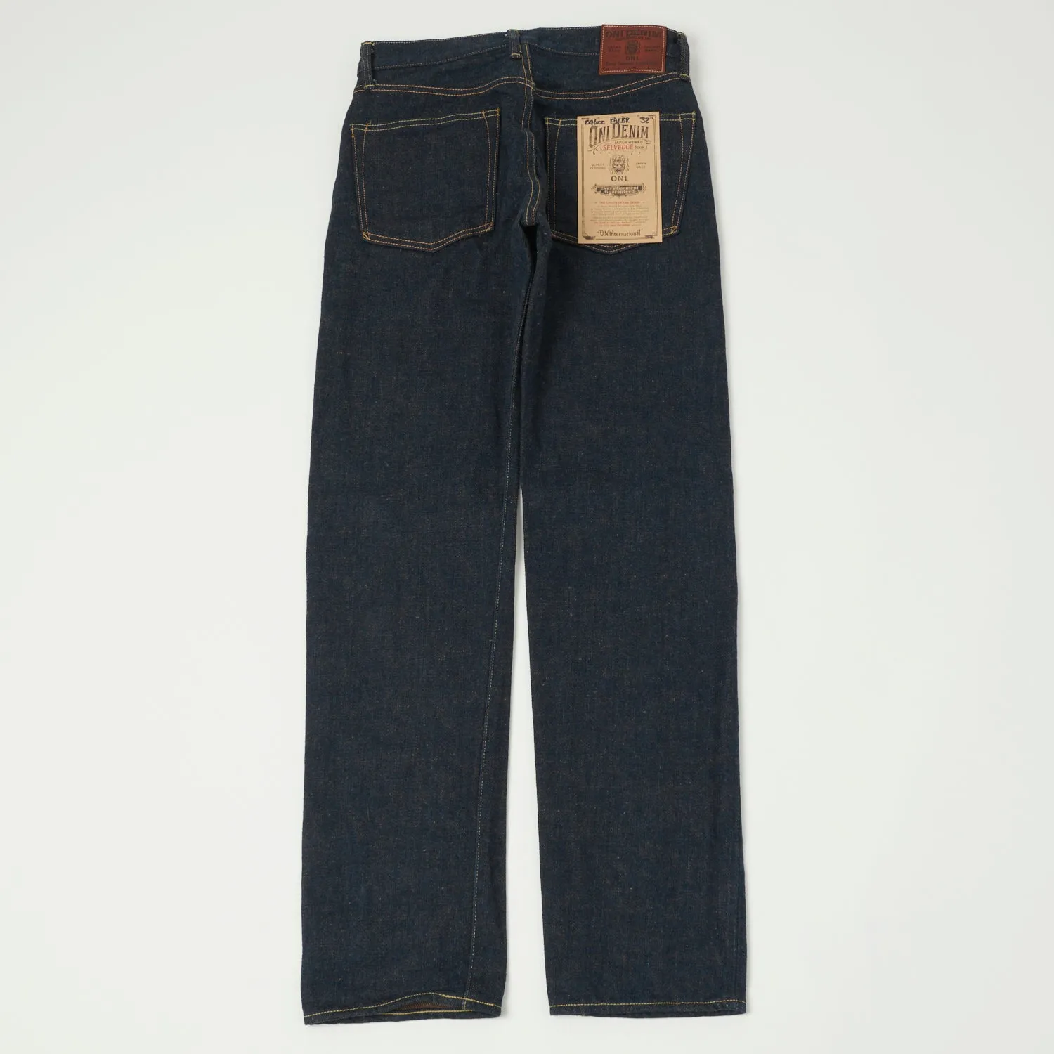 ONI 246ZR-KAKBR Secret Denim Relaxed Tapered Jean - One Wash