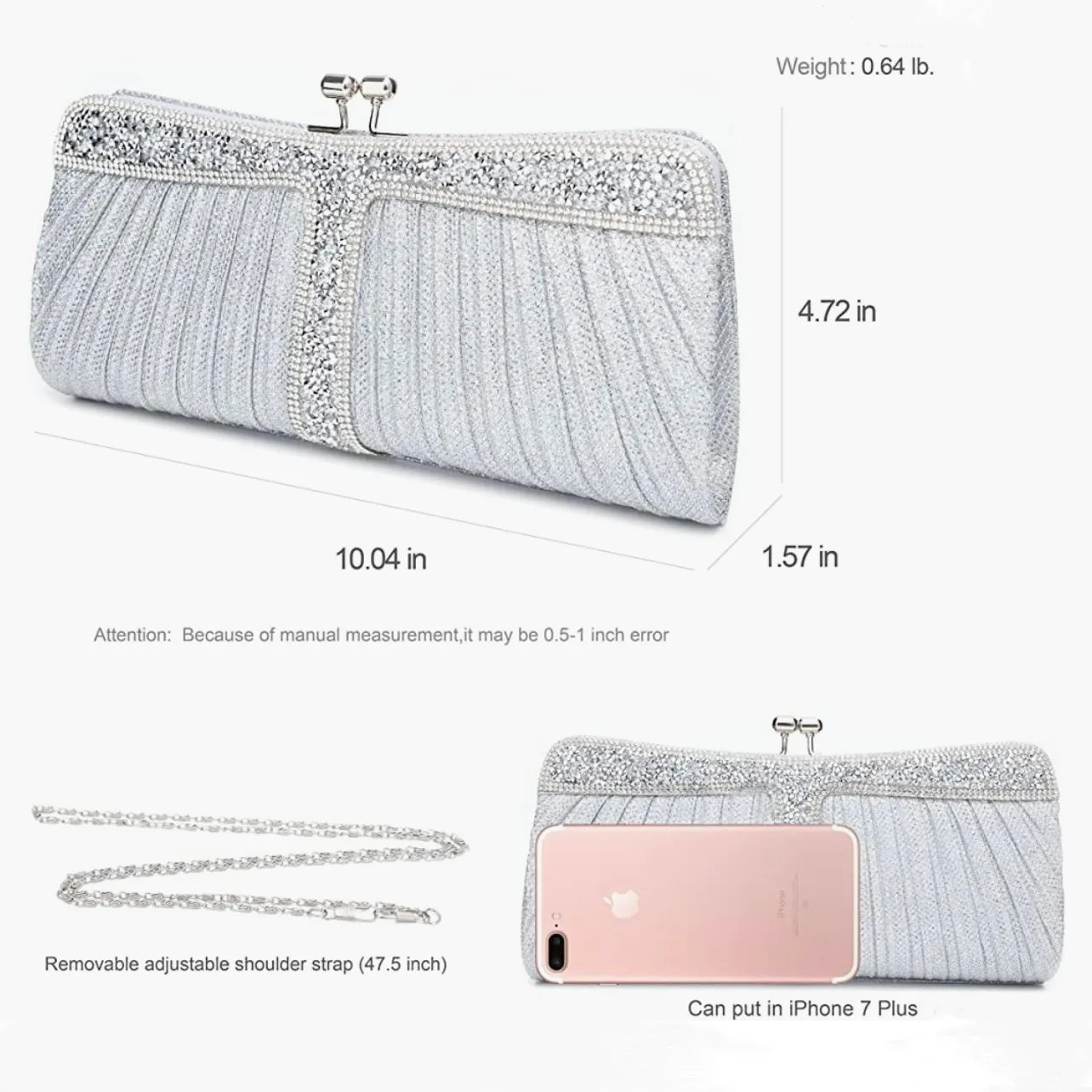 Perfect Sparkle Wedding Clutch