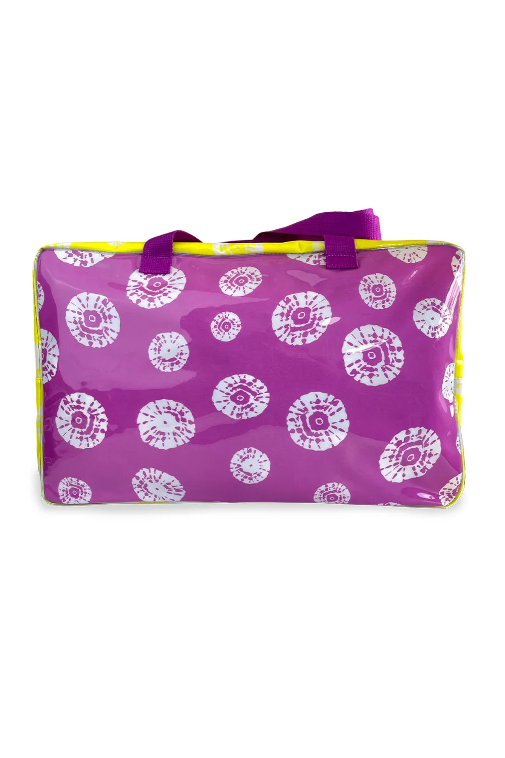 Purple Tie Dye Towel Bag