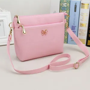 "Free shipping, 2018 new women handbags, fashion bowknot flap, trend Korean version shoulder bag, shell woman messenger bag."