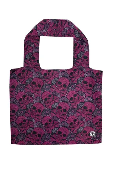 Recycle Bags Skull Pasiley