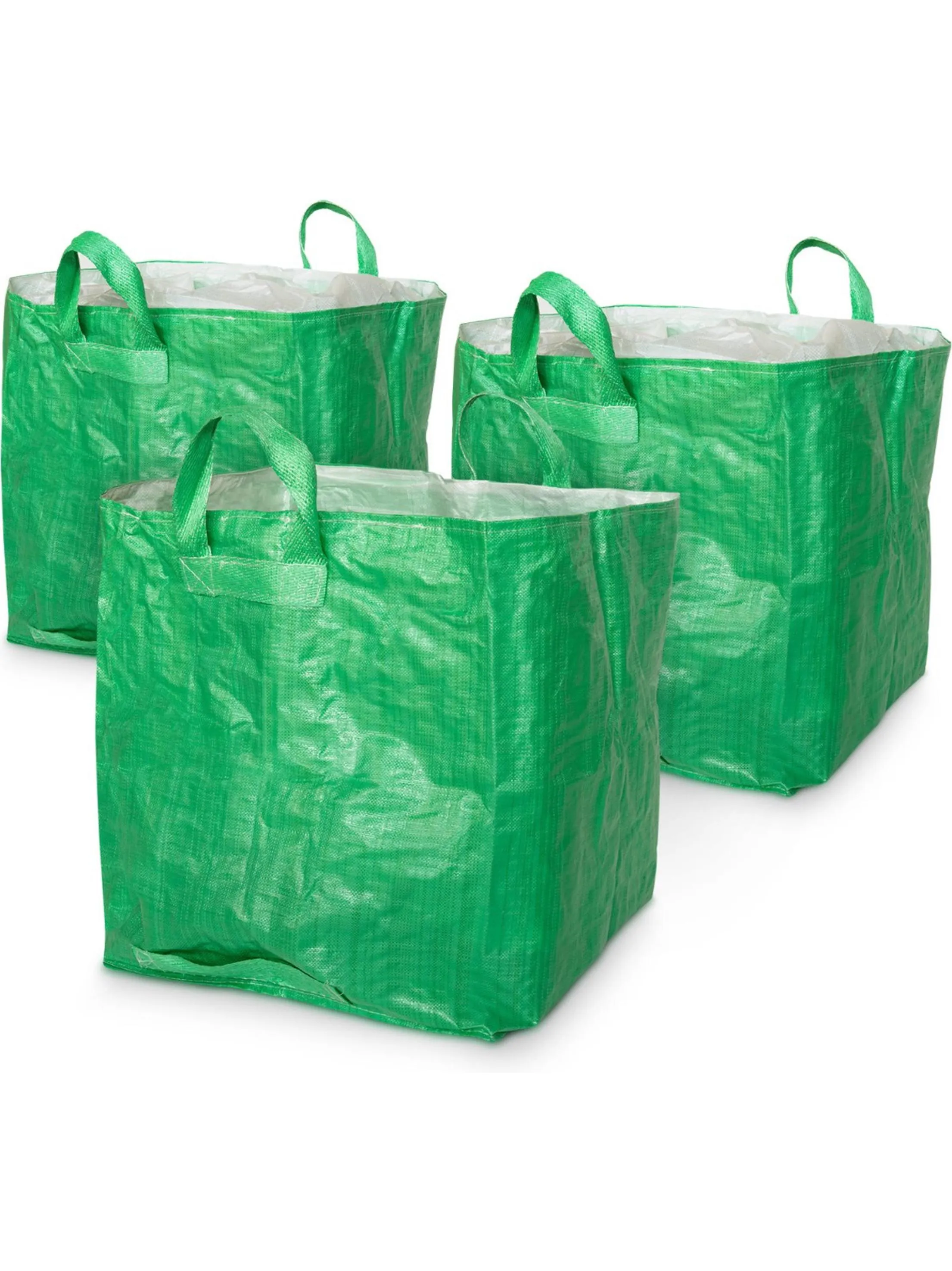 Reusable Garden Waste Bags By Navaris - 250 Liters - Set Of 3