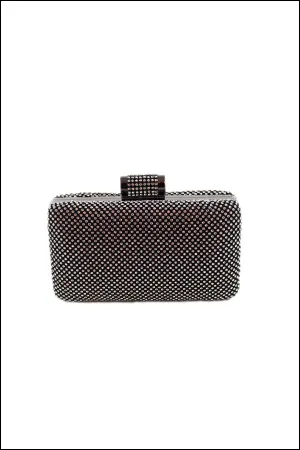 Rhinestone Glamour Clutch Purse