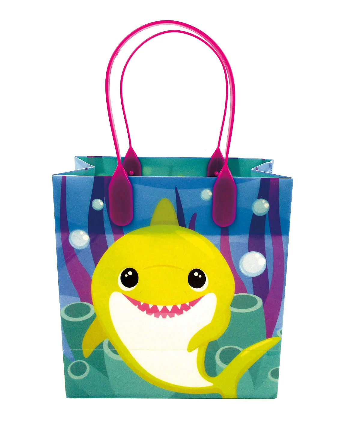 Shark Family Themed Party Favor Bags Treat Bags - Set of 6 or 12