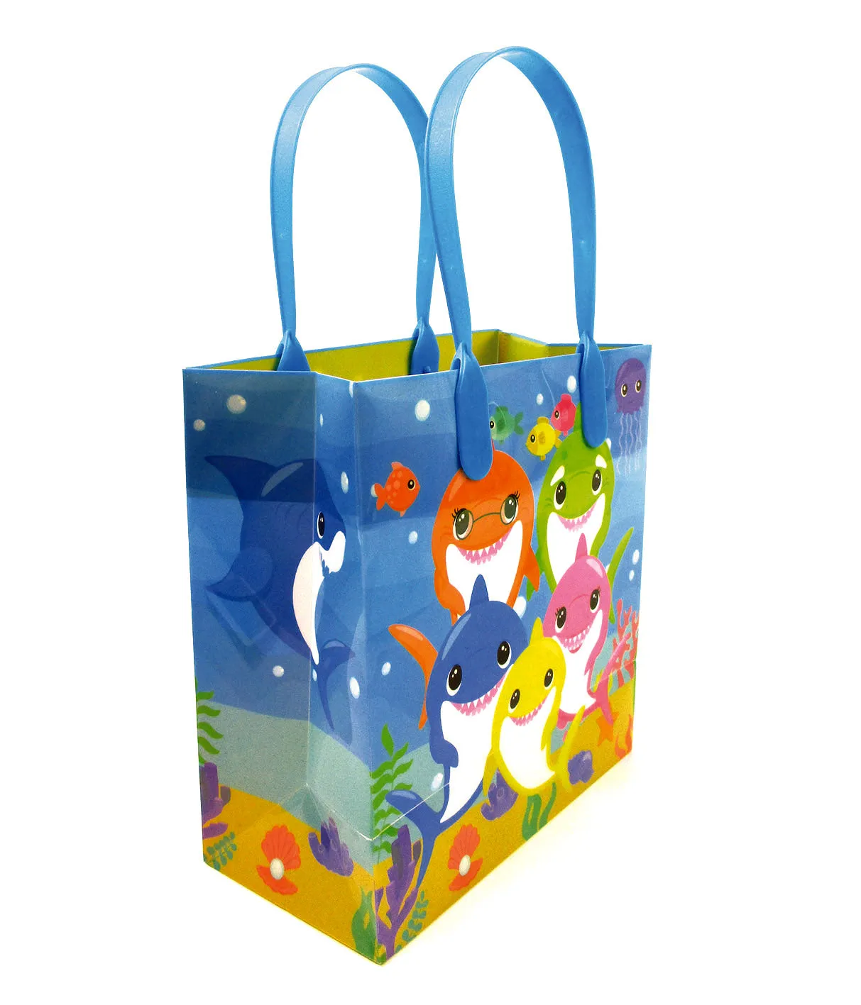 Shark Family Themed Party Favor Bags Treat Bags - Set of 6 or 12