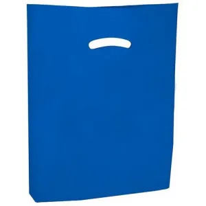 Super Gloss Die Cut Handle Bags - 9 x 12 - (Dark Blue)