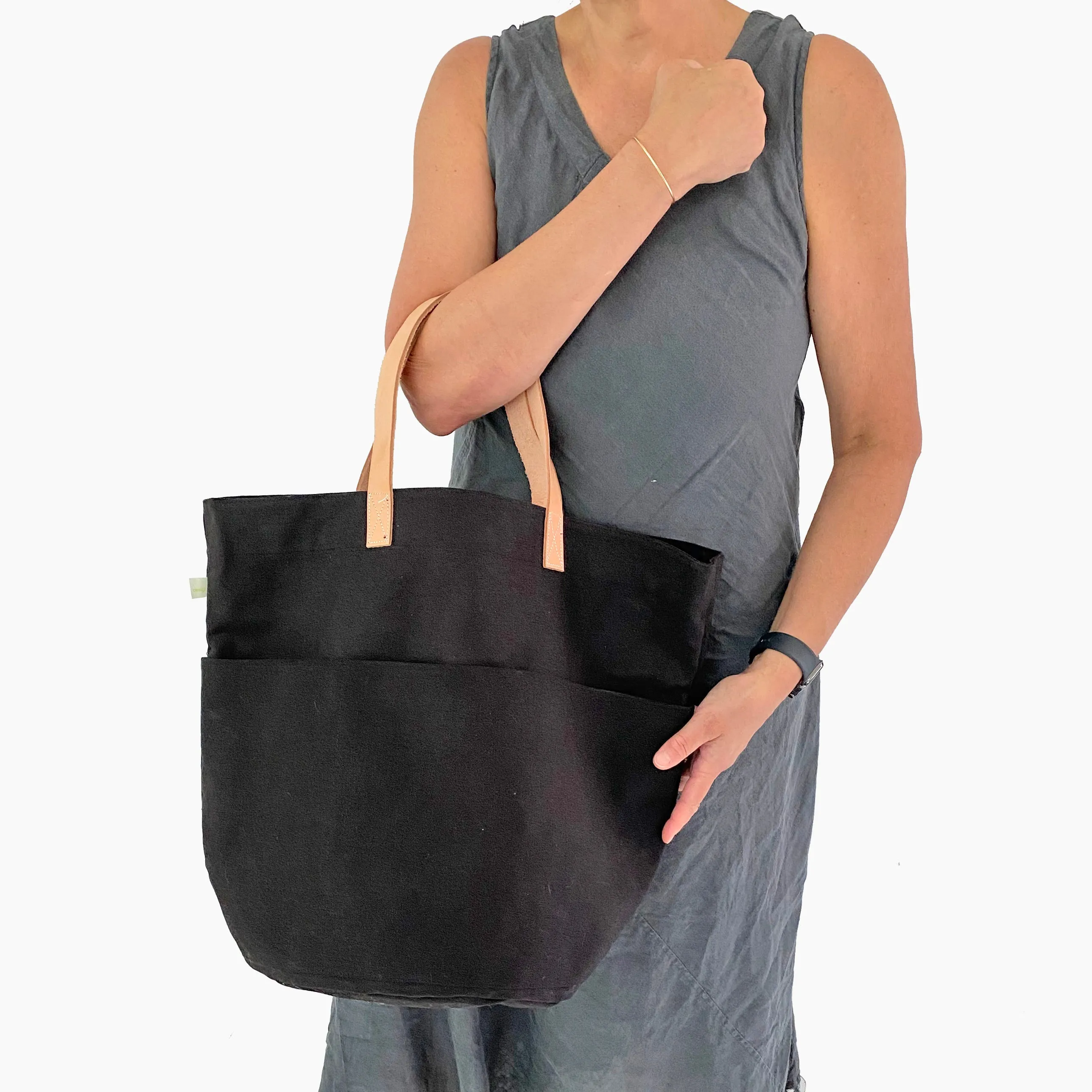 Tall Circle Tote