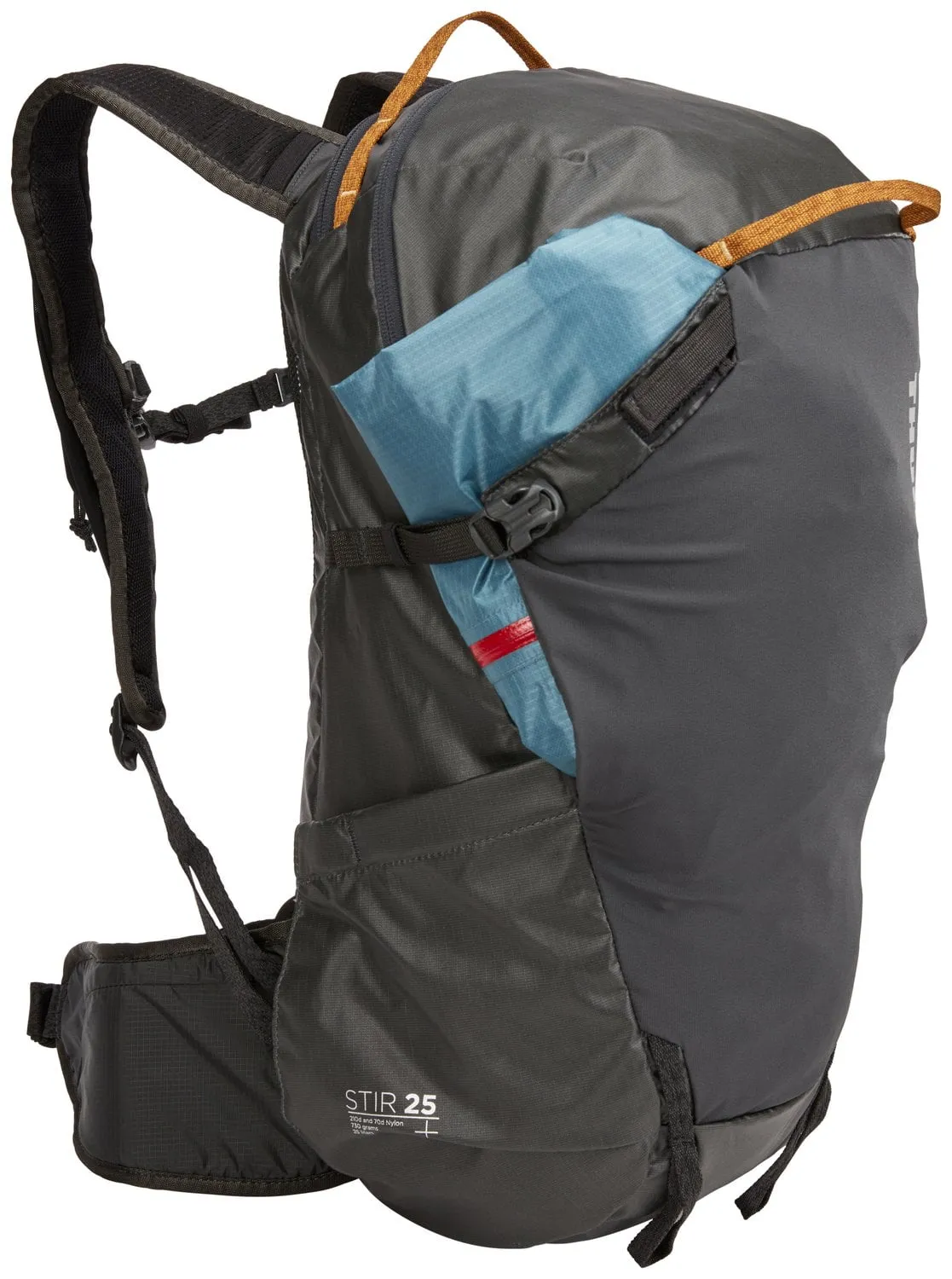 Thule Stir 25L Men's Hiking Backpack - Obsidian Gray