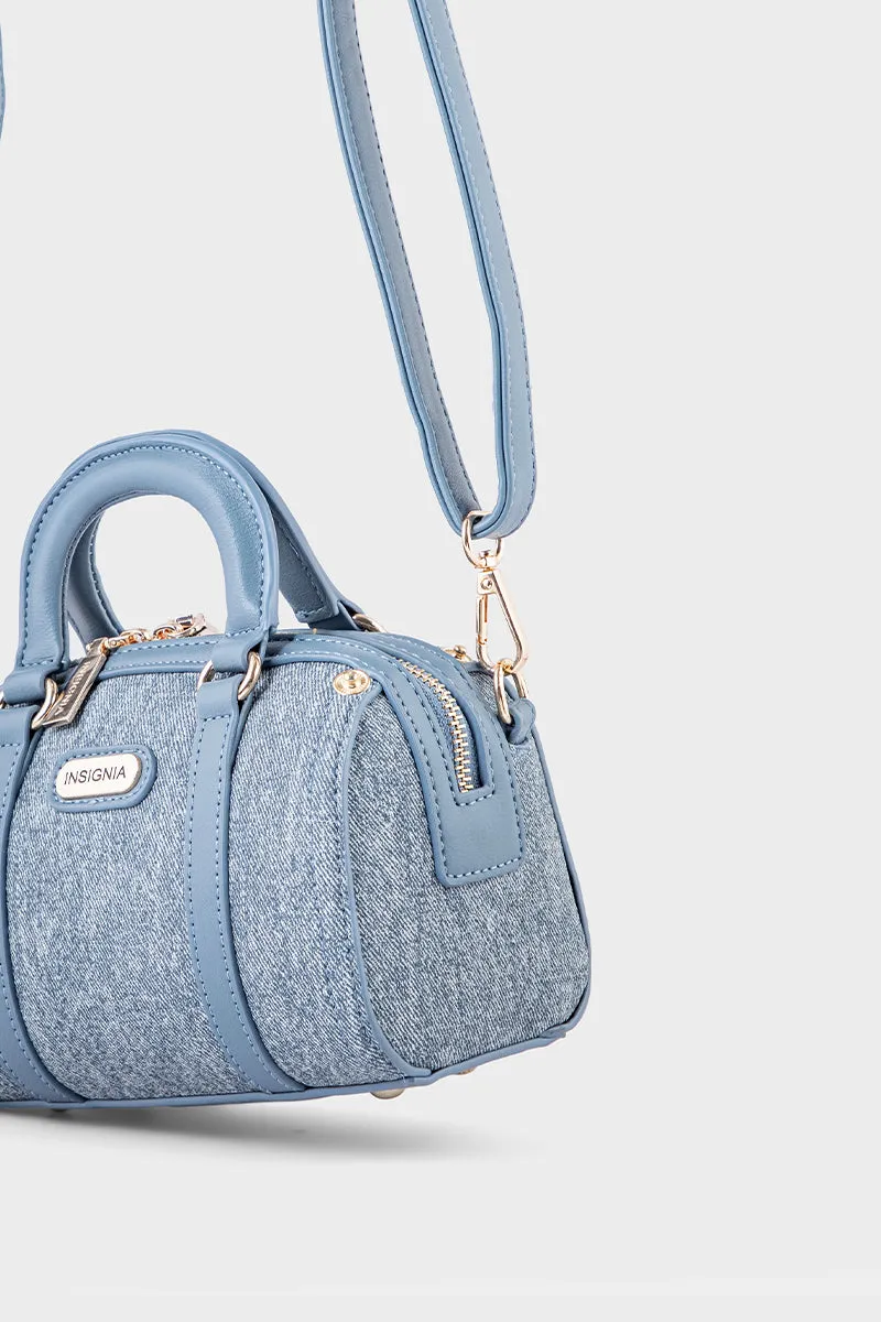 Top Handle Hand Bags BH0052-Blue