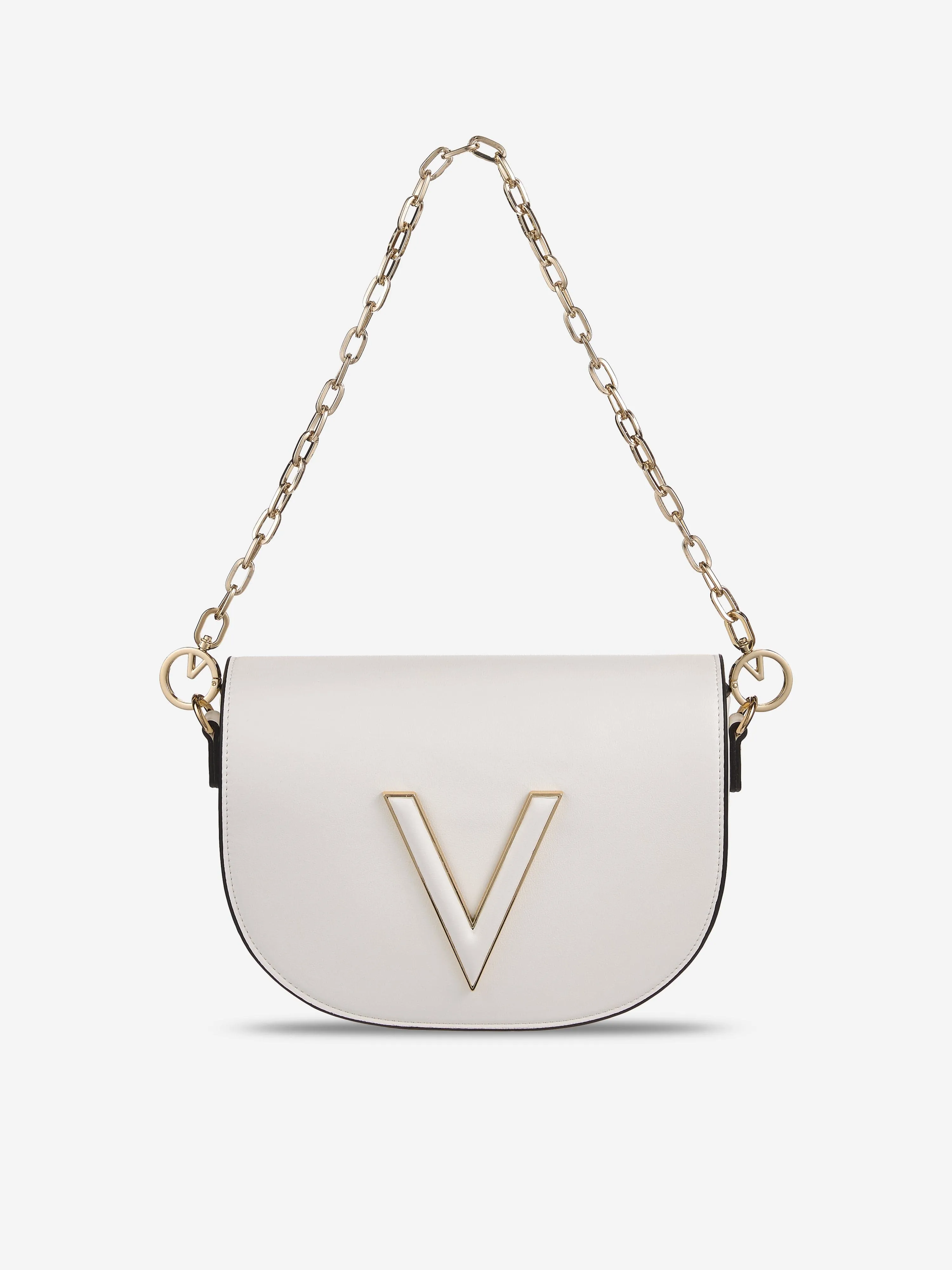 Valentino Girls Coney Crossbody Bag in White (16.5cm)