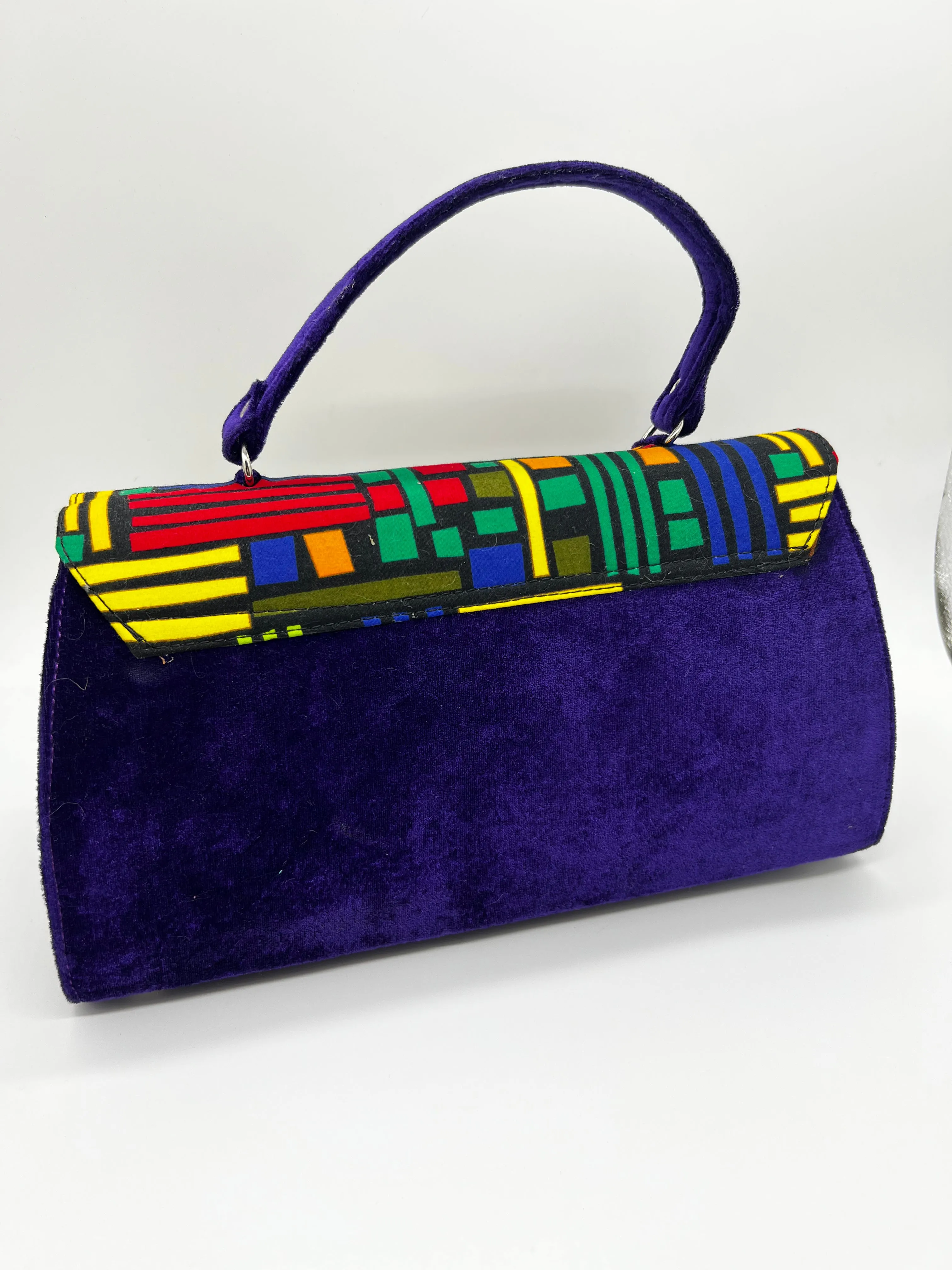 Velvet Lounge Handmade African Crossbody Purse