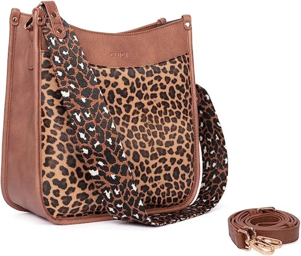 Versatile Elegance: Vegan Leather Crossbody with Adjustable Strap