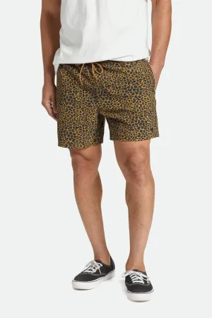 Voyage Hybrid Short 5” - Black/Gold