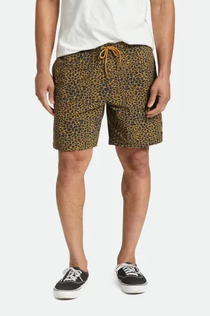 Voyage Hybrid Short 7” - Black/Gold