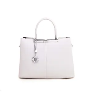 White Formal Hand Bag P35973