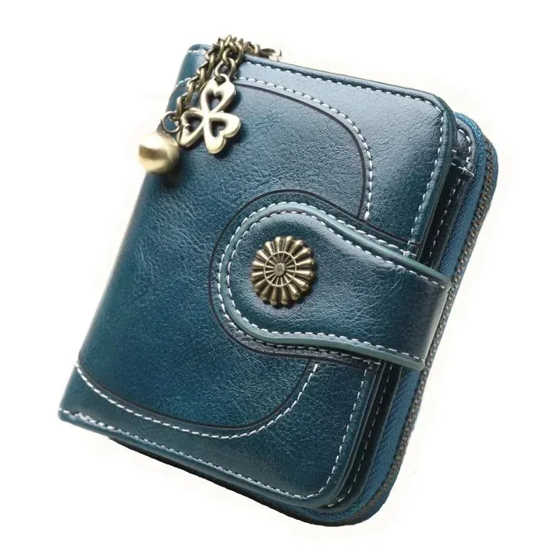 Women Wallets and Purses PU Leather Money Bag.