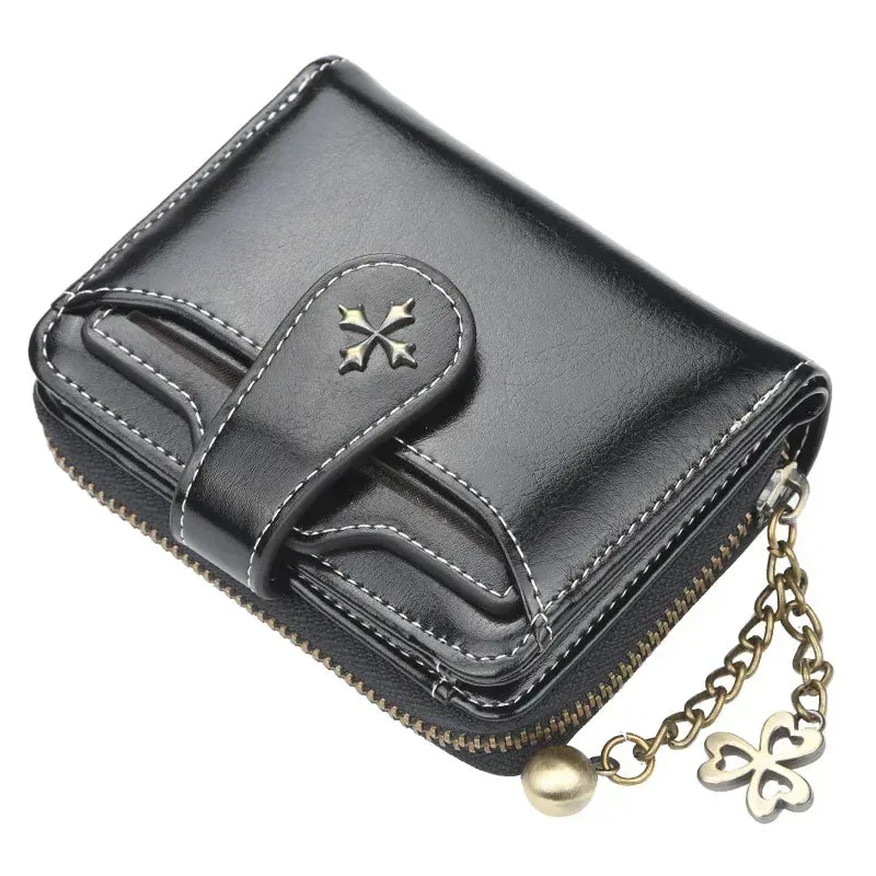 Women Wallets and Purses PU Leather Money Bag.