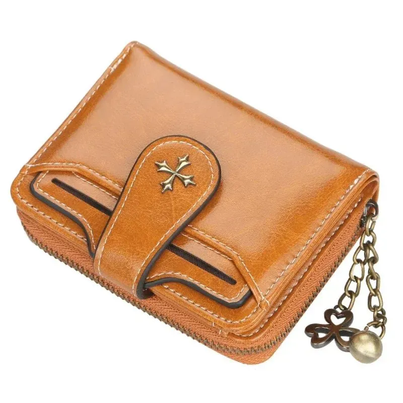 Women Wallets and Purses PU Leather Money Bag.