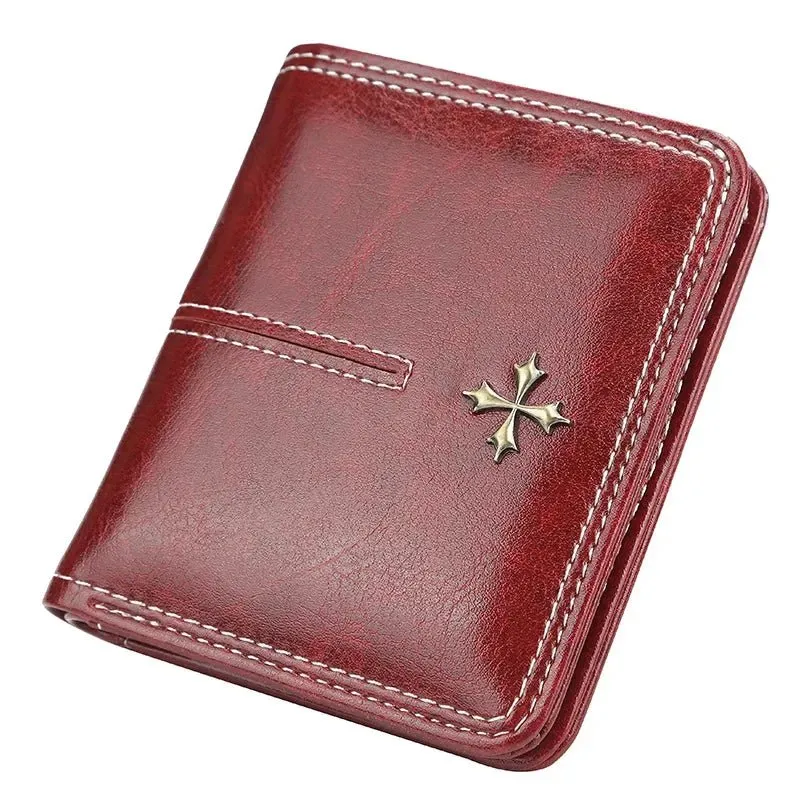 Women Wallets and Purses PU Leather Money Bag.